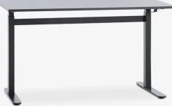 LUNDTOFTEscritorio elevable gas LUNDTOFT 70x130 negro