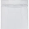 LUSINEBASICJuego funda nórdica sirsaca LUSINE 155x220 blanco