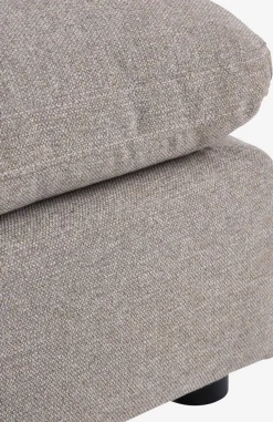 LYBYMódulo de sofá LYBY chaise longue/puf tela arena