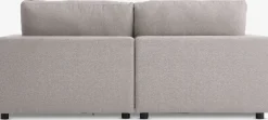 LYBYSofá modular LYBY 2 plazas tela arena