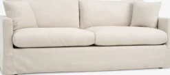 LYNGAASofá LYNGAA 3 plazas funda extraíble tela beis