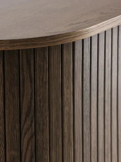 LYNGVIGAparador LYNGVIG 120cm 2 puertas persiana roble oscuro
