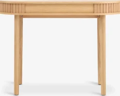 LYNGVIGMesa consola LYNGVIG 50x110 2 puertas persiana roble natural