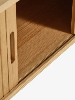 LYNGVIGMueble TV LYNGVIG 160cm 2 puertas persiana roble natural