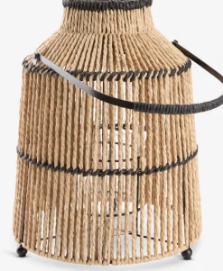 MAALTHEFarol MAALTHE Ø27xA35cm natural/negro
