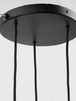 MAGNARLámpara de techo MAGNAR 3 en 1 Ø22xA220cm negro