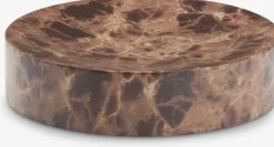 MAKARYDBandeja vaciabolsillos MAKARYD Ø10xA2cm efecto mármol marrón