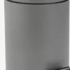 MALACubo con pedal MALA 3L metal recubierto gris