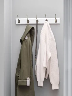 MALLINGPerchero MALLING 5 ganchos blanco