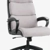 MARBJERGSilla de oficina MARBJERG polipiel negro/gris