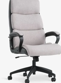 MARBJERGSilla de oficina MARBJERG polipiel negro/gris