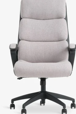 MARBJERGSilla de oficina MARBJERG polipiel negro/gris