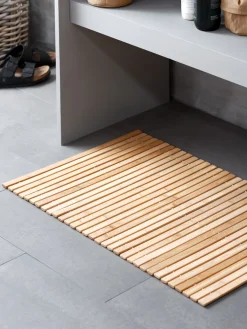 MARIEBERGGOLDAlfombrilla de baño MARIEBERG 50x80 bambú