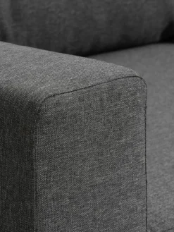 MARSLEVSofá cama MARSLEV 3 plazas tela gris oscuro