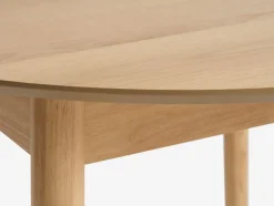 MARSTRANDMesa de comedor MARSTRAND Ø110/110x200 roble natural