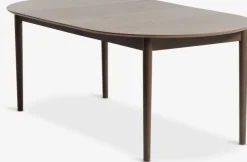 MARSTRANDMesa de comedor MARSTRAND Ø110/110x200 roble oscuro