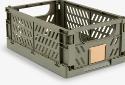MILASCesta MILAS A16xL25xA10 plegable verde oliva