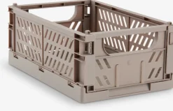 MILASCesta MILAS A16xL25xA10cm plegable gris