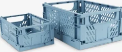 MILASCesta MILAS A25xL34xA15cm plegable azul