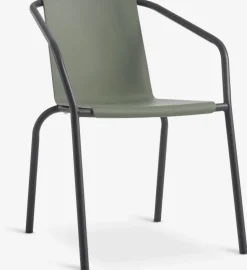 MODUMSilla apilable MODUM verde oliva