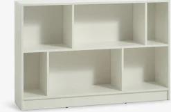 MOSBJERGLibrería MOSBJERG 6 estantes blanco