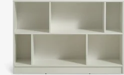 MOSBJERGLibrería MOSBJERG 6 estantes blanco