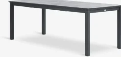 MOSS + AIDTMesa MOSS L214/315 gris + 4 sillas AIDT negro