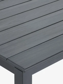 MOSS + STRANDBYMesa MOSS L214/315 + 4 sillas STRANDBY gris