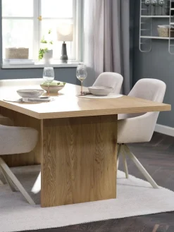 MUNKEBYMesa de comedor MUNKEBY 100x220 color roble cálido