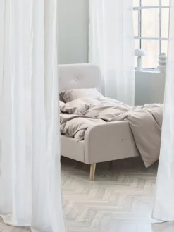 NELAUGCortina NELAUG 1x140x300 rayas blanco