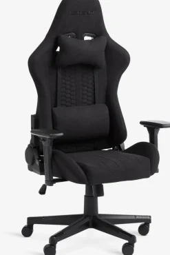 NIBESilla gaming NIBE tela negro/negro