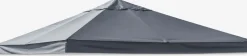 NORDMARKATecho del cenador NORDMARKA A3xL3m gris