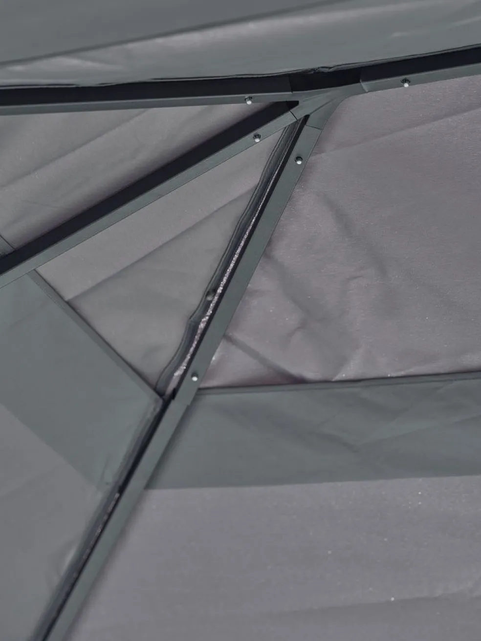 NORDMARKATecho del cenador NORDMARKA A3xL3m gris
