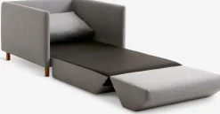 NORODDENSillón cama NORODDEN gris claro