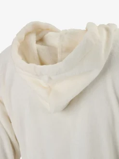 NYBROPLUSBata de microfibra NYBRO talla única blanco crudo