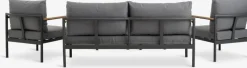 ODDESUNDConjunto muebles jardín ODDESUND 4,5 plazas gris
