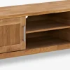 OLDEMueble TV OLDE 150cm 2 puertas 1 estante roble natural