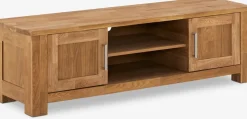 OLDEMueble TV OLDE 150cm 2 puertas 1 estante roble natural