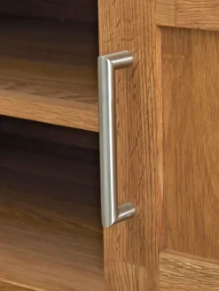 OLDEMueble TV OLDE 150cm 2 puertas 1 estante roble natural
