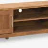 OLDEMueble TV OLDE 200cm 2 puertas 1 estante roble natural