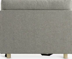 OLSTRUPSofá cama OLSTRUP 1,5 plazas tela gris
