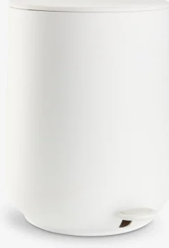 OXIECubo con pedal OXIE 5L con cierre suave blanco