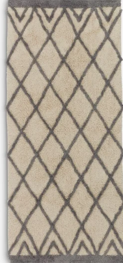 PENGEURTAlfombra PENGEURT 70x160 blanco crudo/gris