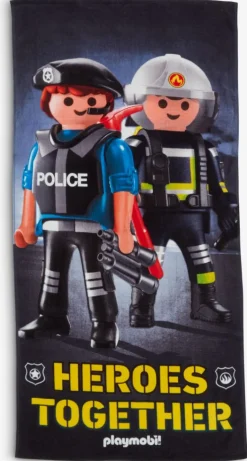 PLAYMOBILGOLDToalla de ducha PLAYMOBIL 70x140