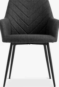 PURHUSSilla de comedor PURHUS gris/negro