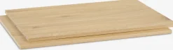 RABERGEstantes para armario RABERG 150 2 uds color roble cálido