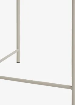 RANDERUPMesa auxiliar RANDERUP Ø47 arena claro