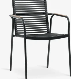 RANGSTRUP + NABEMesa RANGSTRUP Ø130 natural/negro + 4 sillas NABE negro