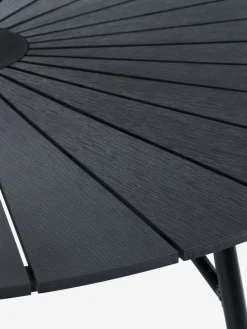 RANGSTRUPMesa de jardín RANGSTRUP Ø130 negro/negro
