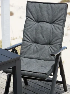 REBSENGECojín de jardín para silla reclinable REBSENGE gris oscuro